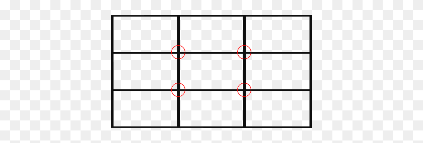 400x225 The Rule Of Thirds Grid Nature Photography Simplifiednature - Rule Of Thirds Grid PNG