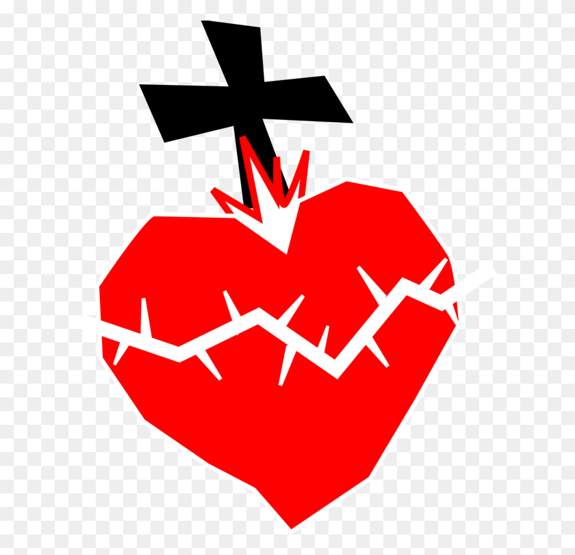 623x750 Священное Сердце Иисуса, Праздник Непорочного Святого Сердца - Священное Сердце Иисуса Клипарт