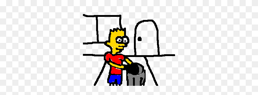 300x250 The Simpsons Take Out The Trash - Take Out The Trash Clipart
