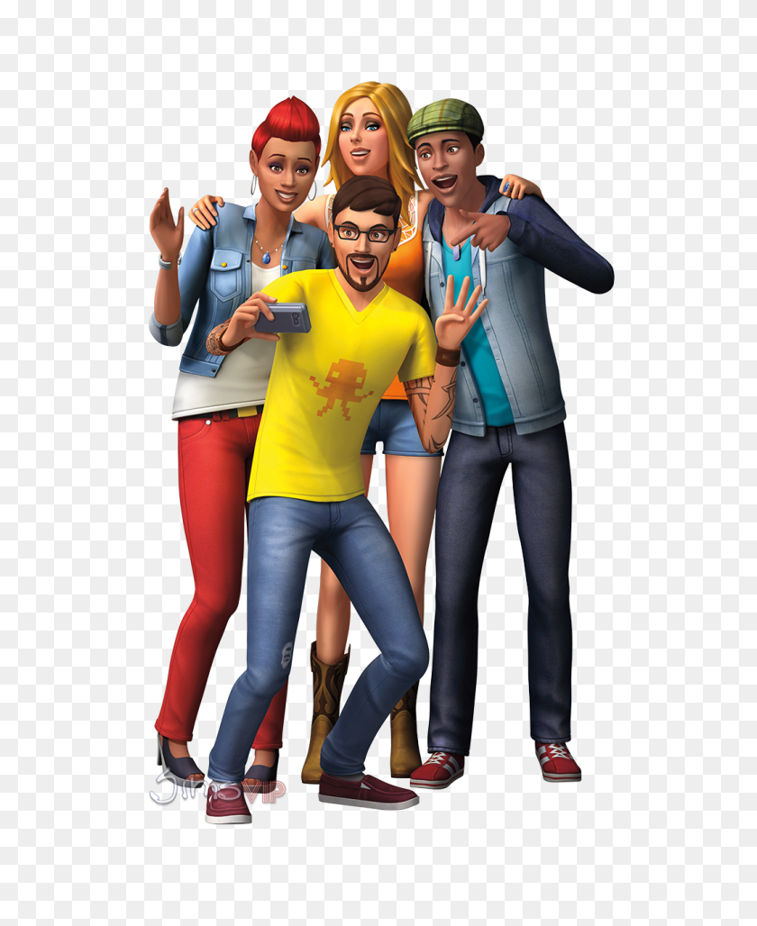 1046x1299 Los Sims Nuevo Personaje De Render Simsvip - Sims 4 Png