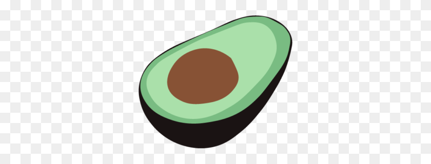 300x260 The Smashed Avocado Party A Political Party For People Who Are - Avocado Clipart