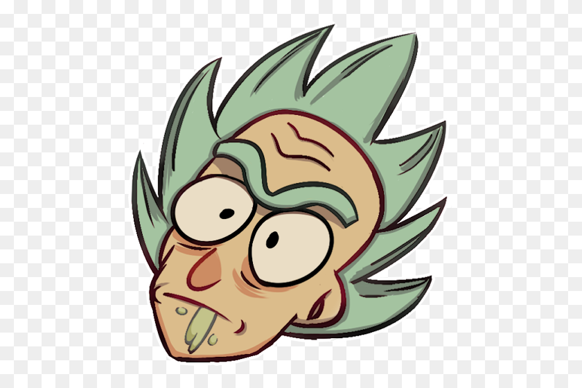 500x500 The Smiths Transparent Tumblr - Rick And Morty PNG Transparent