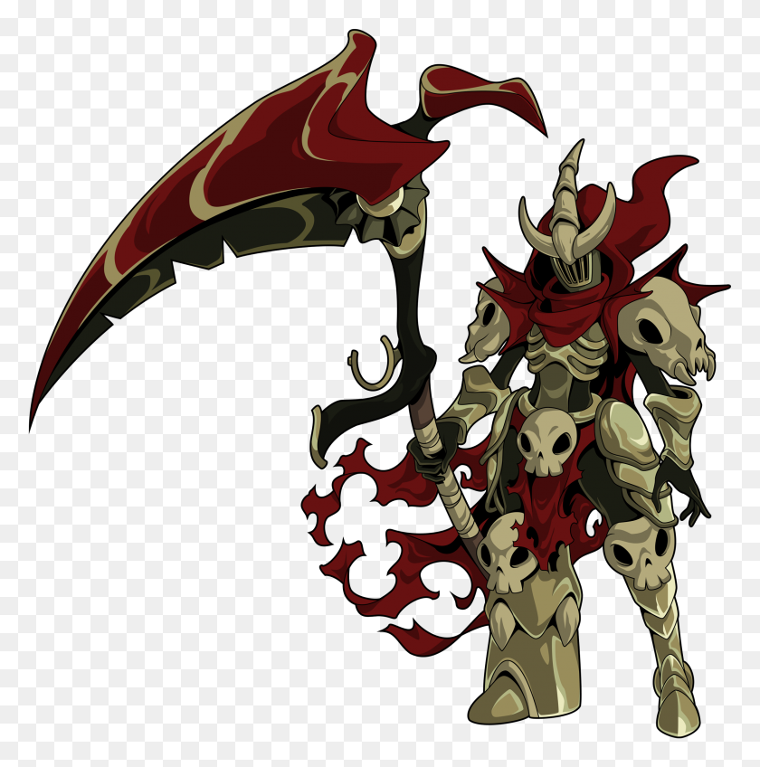 2226x2250 The Specter Knight Amiibo Armor Has Been Revealed The Lich Lord - Shovel Knight PNG