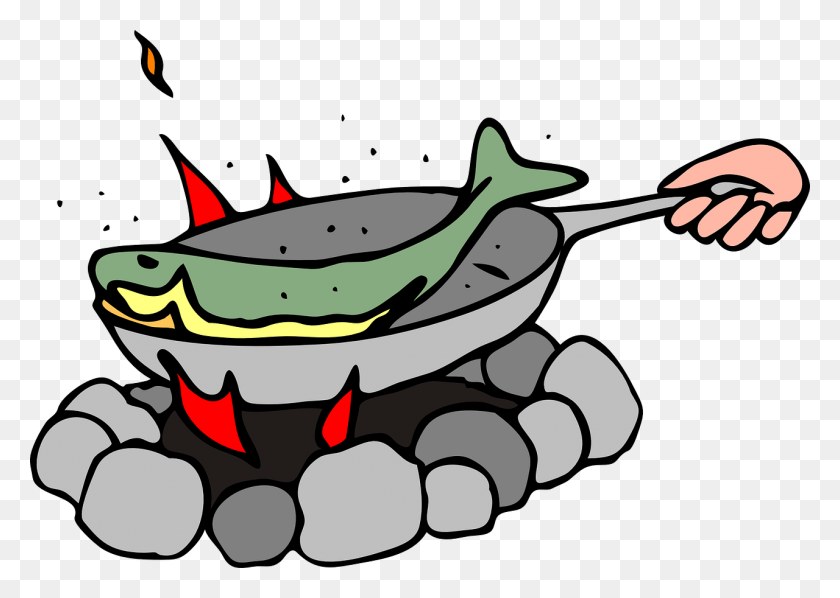 1280x884 The Sweet Old Couple And A Fish In The Pan Steemit - Belief Clipart