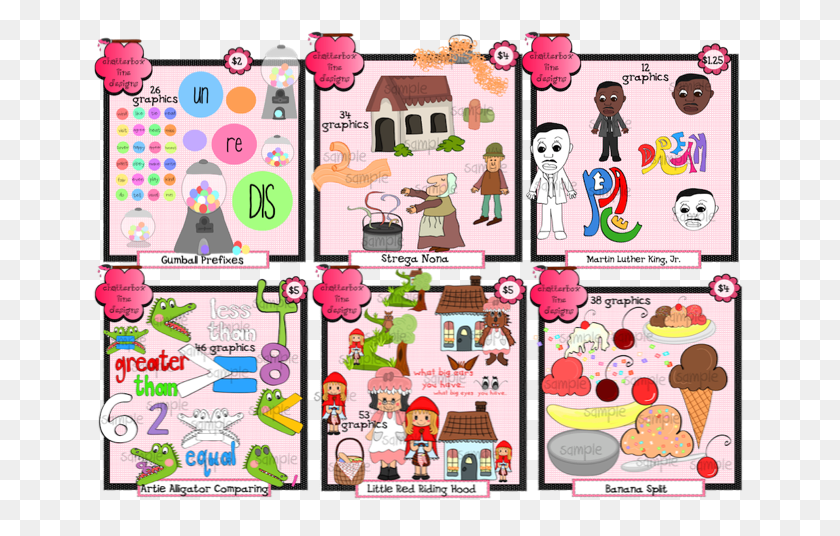 661x476 The Teacher's Chatterbox Clip Art Packs Added - Quick Clipart