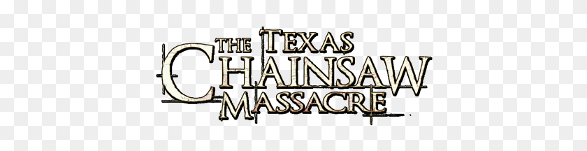 402x156 La Masacre De Texas - Motosierra Png