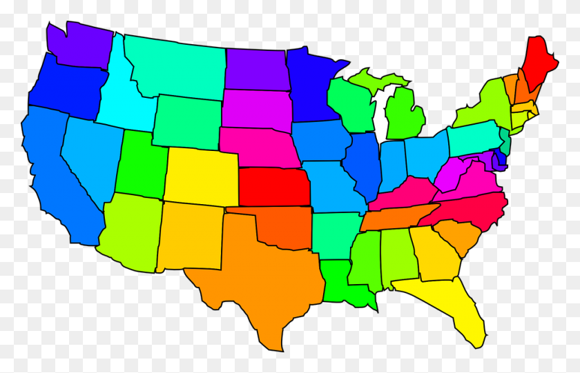 960x593 The Top Drone Friendly States May Surprise You - Drone Clipart