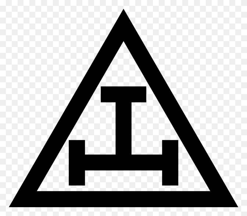 1231x1066 The Triple Tau Symbol For Grand Emblem Of Royal Arch Masonry Logia - Masonic Emblems Clipart
