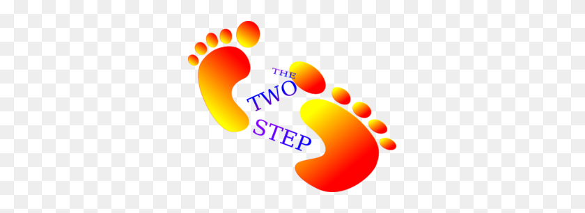 299x246 The Two Step Clip Art - Step By Step Clipart