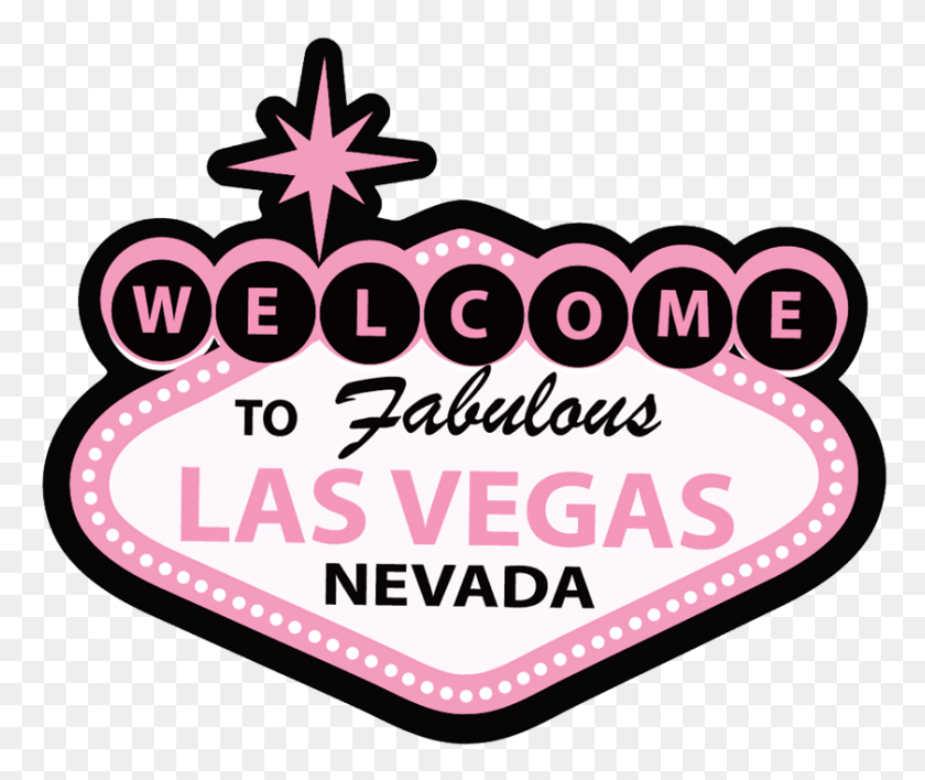 840x698 The Ultimate Las Vegas Bachelorette Scavenger Hunt Vegas - Vegas Sign Clip Art
