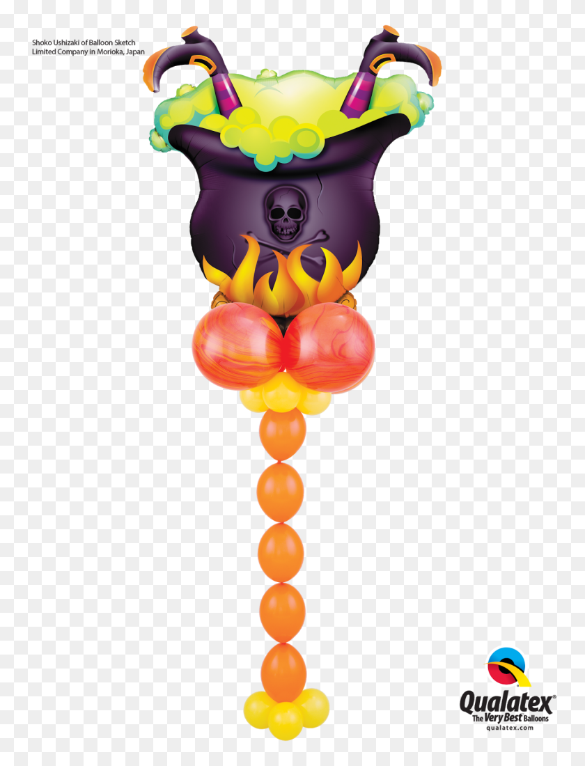 1200x1600 The Very Best Balloon Blog Trick Or Treat - Balloon Bouquet Clipart