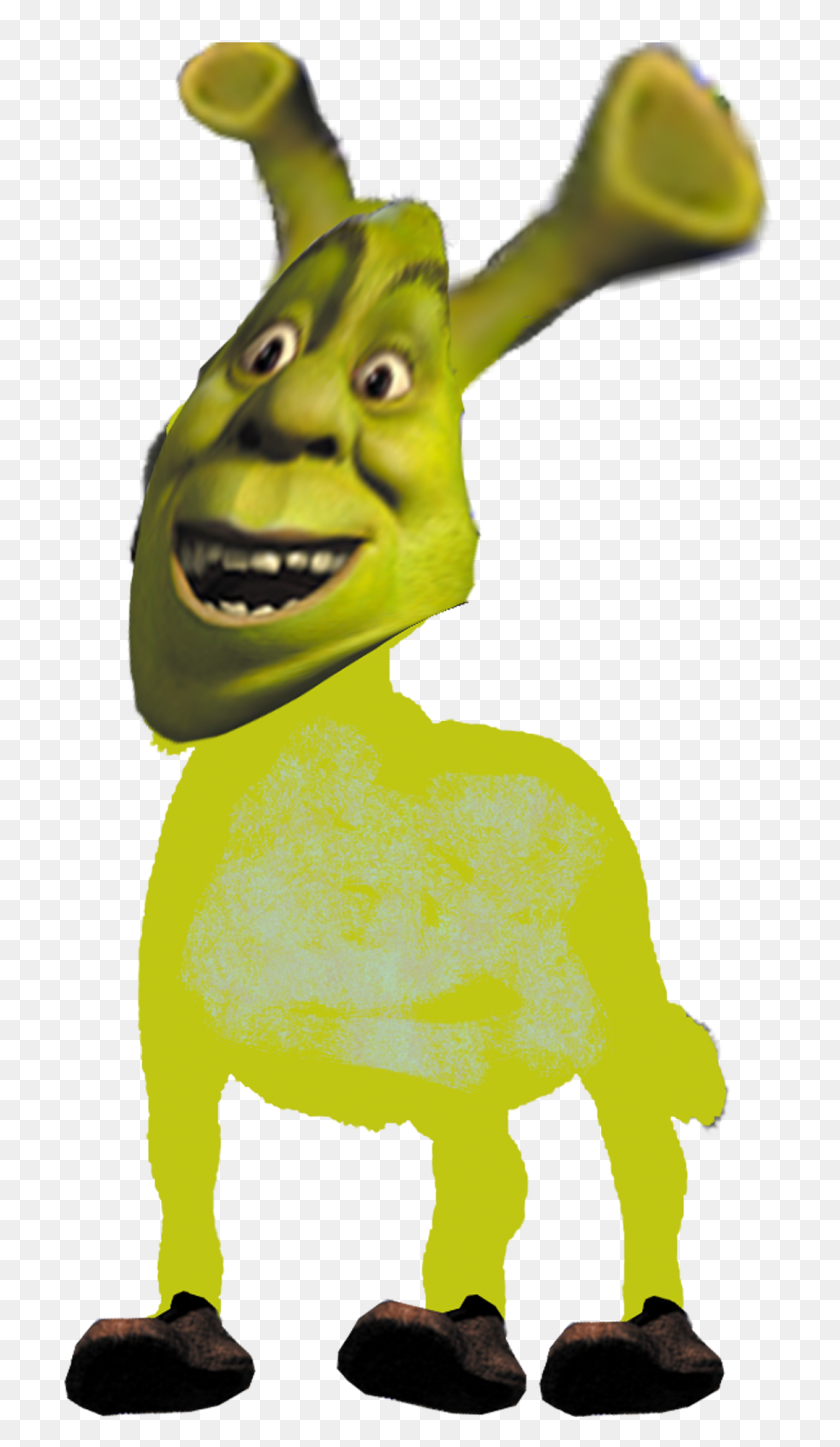1078x1917 The Walking Shrek - Shrek Clip Art