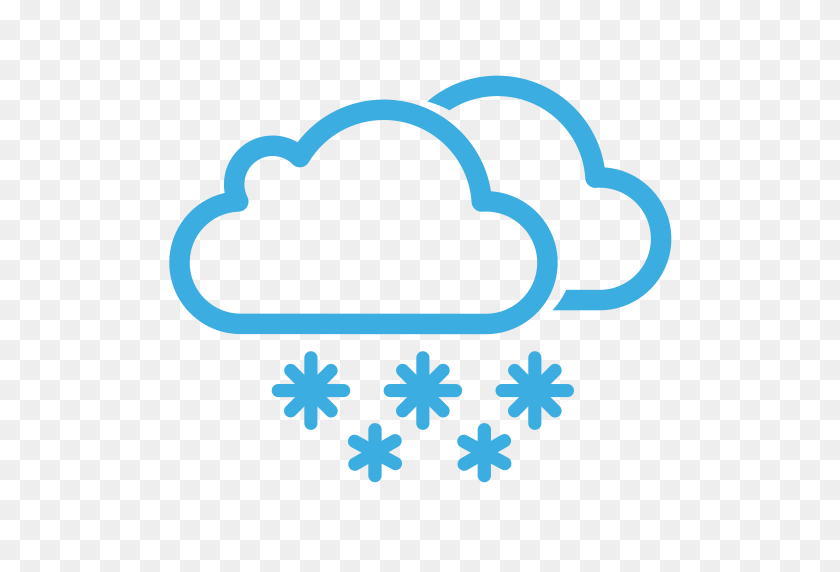512x512 Значок Погоды Для Blizzard, Blizzard, Значок Сильного Снега С Png - Значок Погоды Png