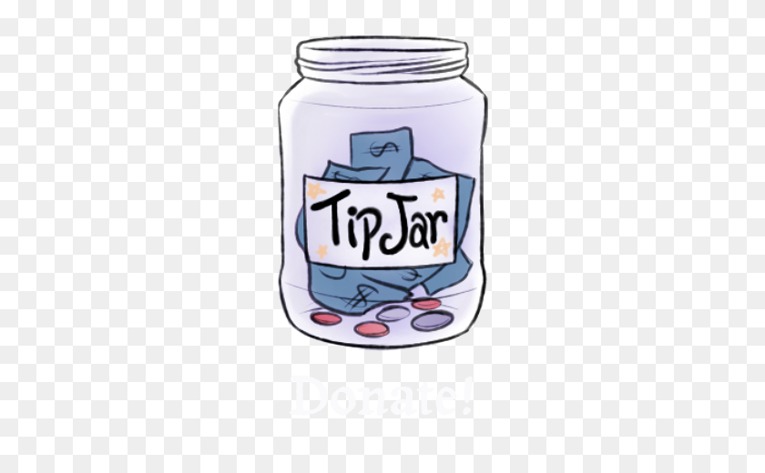 284x460 The Weave - Tip Jar Clipart
