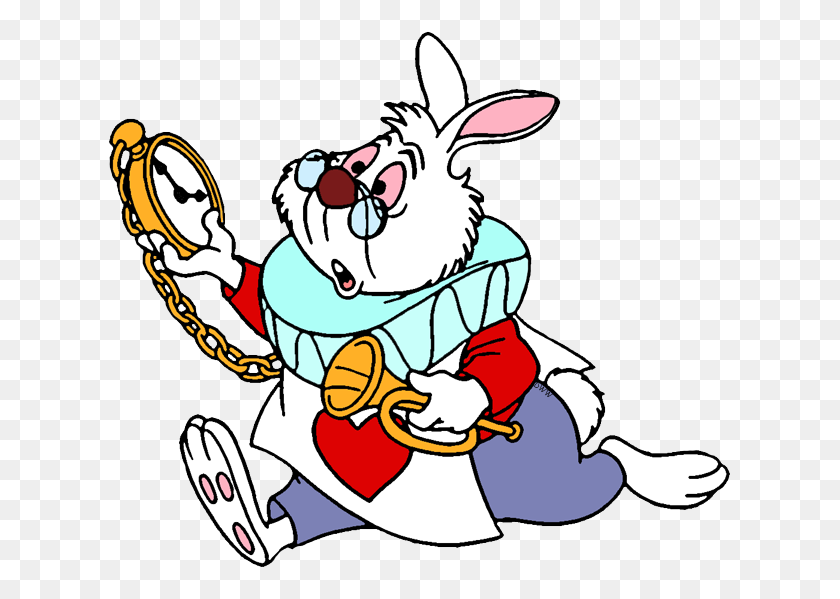 626x539 The White Rabbit Clip Art Disney Clip Art Galore - Running Late Clipart