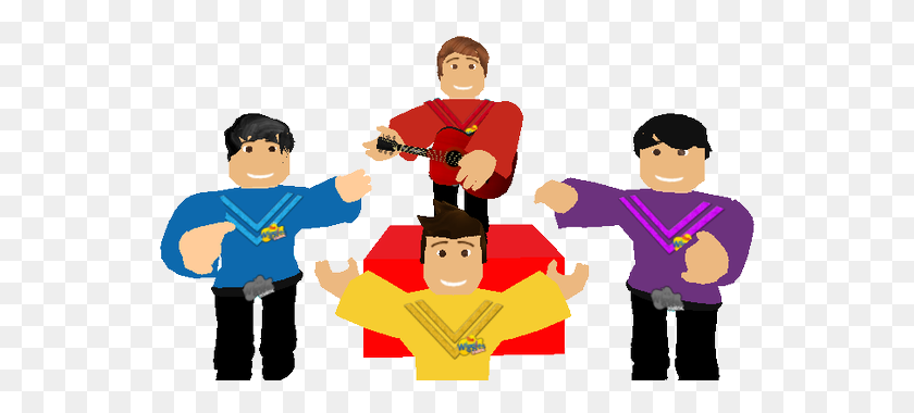 The Wiggles Roblox On Twitter Wiggles Clipart Stunning Free