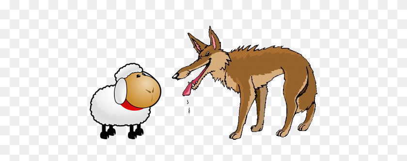 500x273 The Wolf And The Lamb Aesop's Fables Retold Famous Moral Short - Weed Wacker Clipart