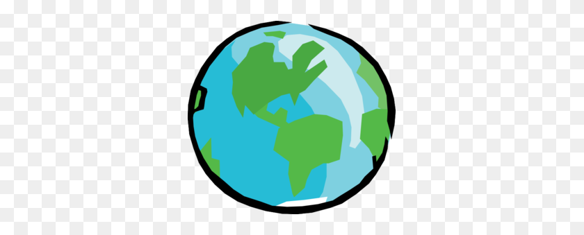 299x279 The World Clipart - Earth Globe Clipart