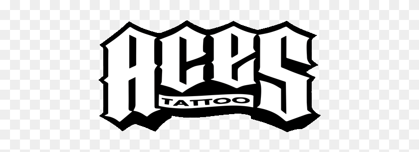 512x245 The World Famous Aces Tattoo Reno - Face Tattoos PNG