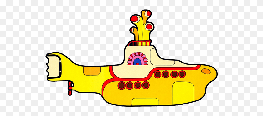 550x313 The Yellow Submarine Cobaltmoondesign - Yellow Submarine Clipart