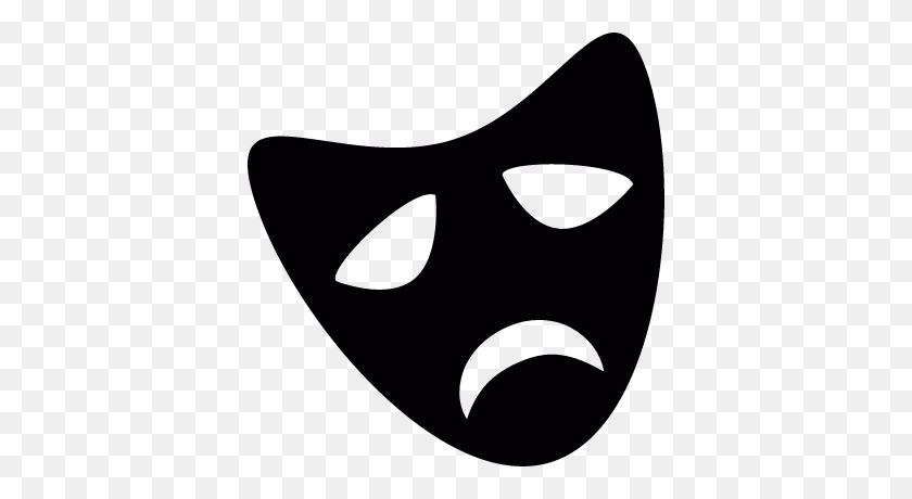 400x400 Theater Mask Free Vectors, Logos, Icons And Photos Downloads - Drama Mask PNG