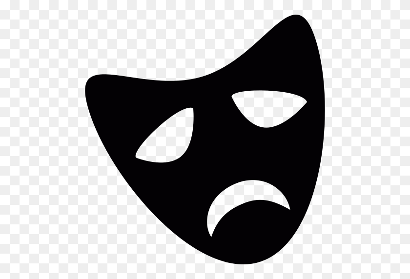 512x512 Theater Mask Png Icon - Theatre Mask PNG