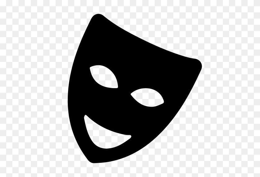 512x512 Theatre, Comedy, Theater Icon With Png And Vector Format For Free - Masquerade Mask Clipart