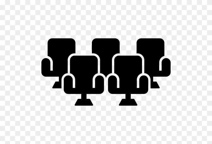 512x512 Theatre Seats Png Icon - Theatre PNG