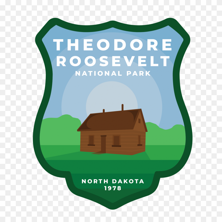 1728x1728 Theodore Roosevelt National Park Vinyl Sticker Park Paperie - Theodore Roosevelt Clipart