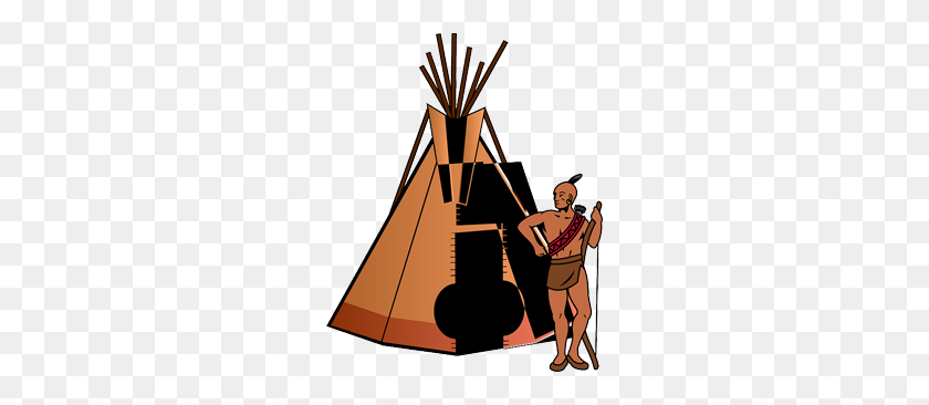 250x306 В Северной Америке Было Много Индейских Племен - Индейцы Png