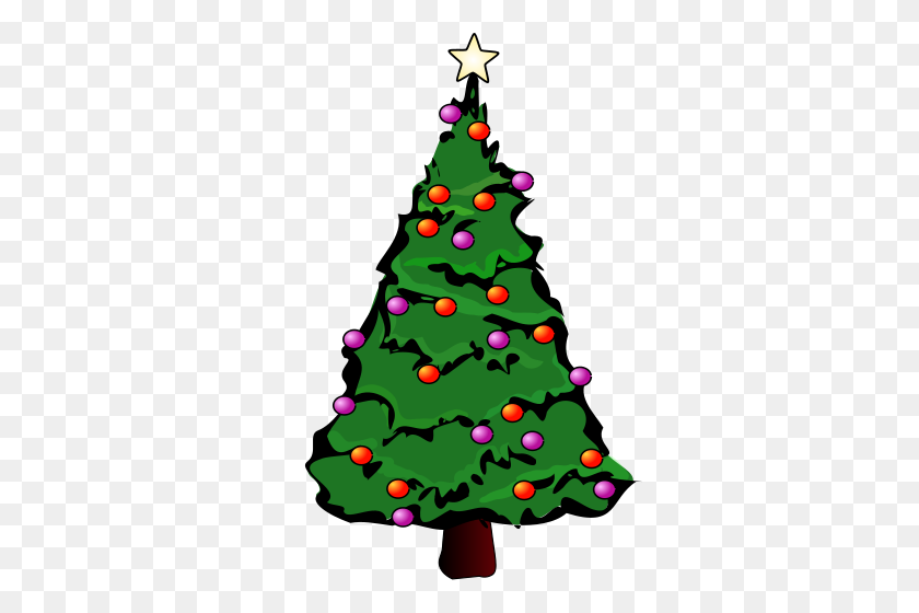 335x500 Theresaknott Christmas Tree - Xmas Tree PNG