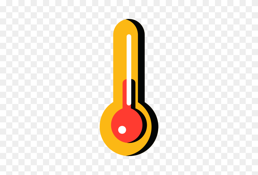 512x512 Термометр, Заполнение, Плоский Значок С Png И Векторным Форматом Бесплатно - Термометр Png