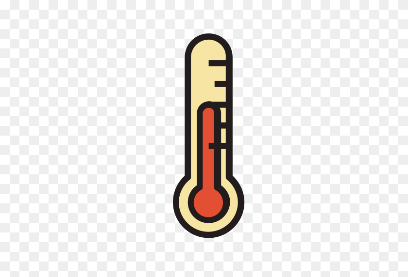 512x512 Thermometer, Fill, Linear Icon With Png And Vector Format For Free - Thermometer PNG
