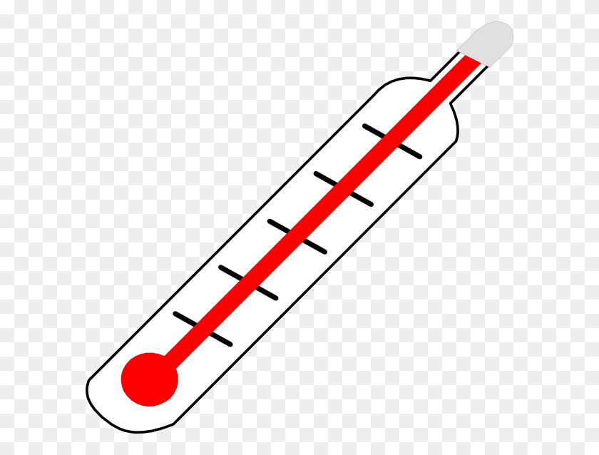 600x578 Thermometer Hot Clip Art - Hot Thermometer Clipart