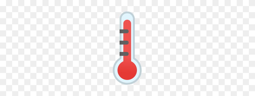 256x256 Thermometer Icon Noto Emoji Travel Places Iconset Google - Thermometer PNG