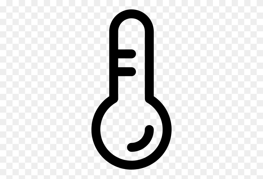 512x512 Thermometer, Temperature, Temperature Icon With Png And Vector - Temperature Clipart