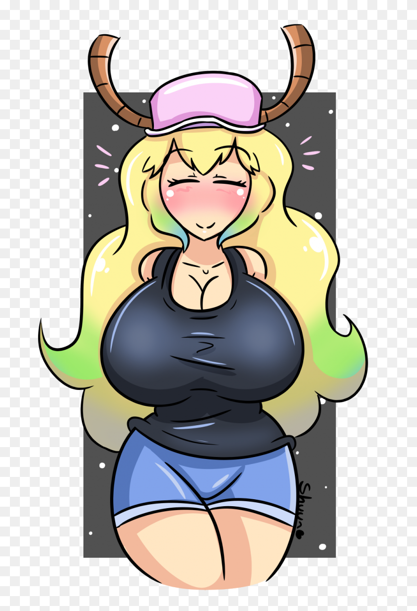 1000x1500 Thicc Dragón - Lucoa Png