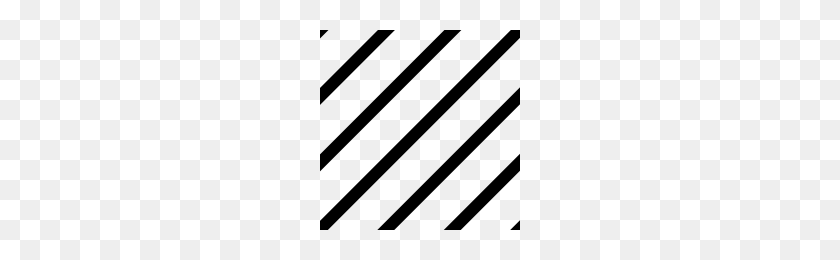 200x200 Thick Diagonal Lines Icon Noun Project - Diagonal Lines PNG
