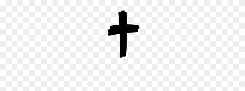 190x253 Thick Grunge Cross - Grunge Cross PNG