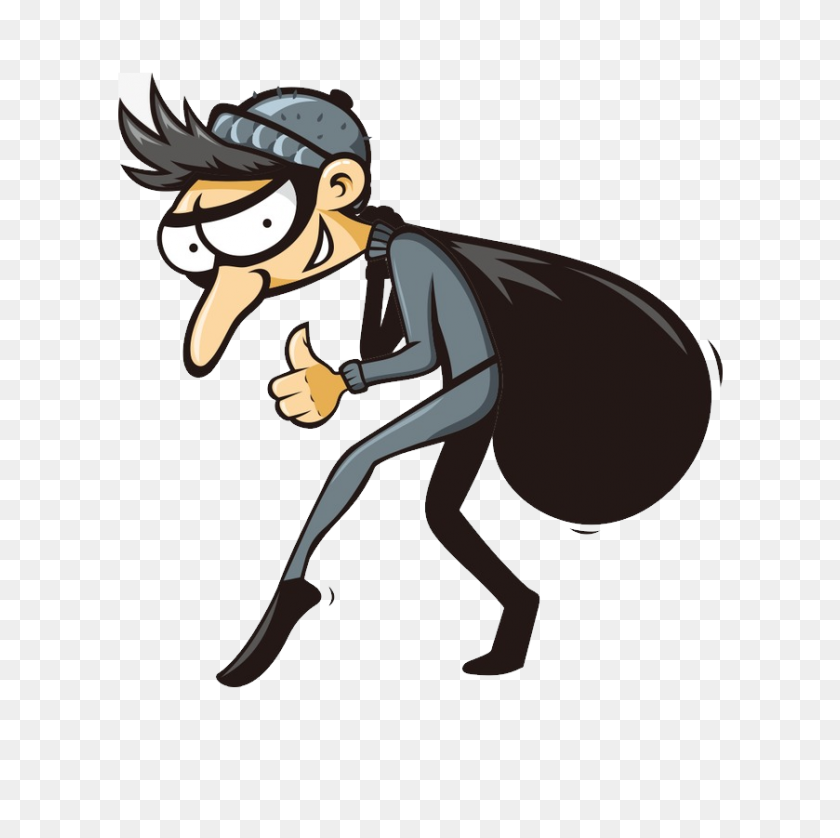 839x837 Thief, Robber Png Images Free Download - Robber PNG