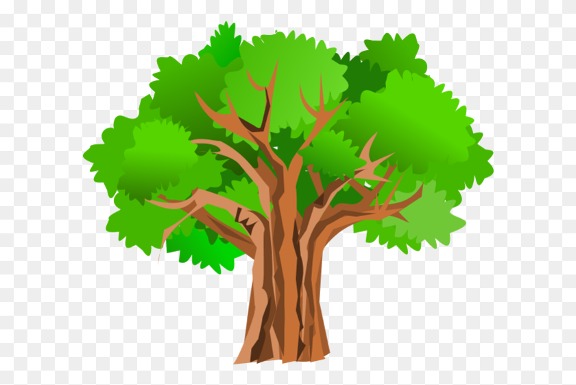 600x501 Thin And Thick Tree Clipart - Thin Clipart