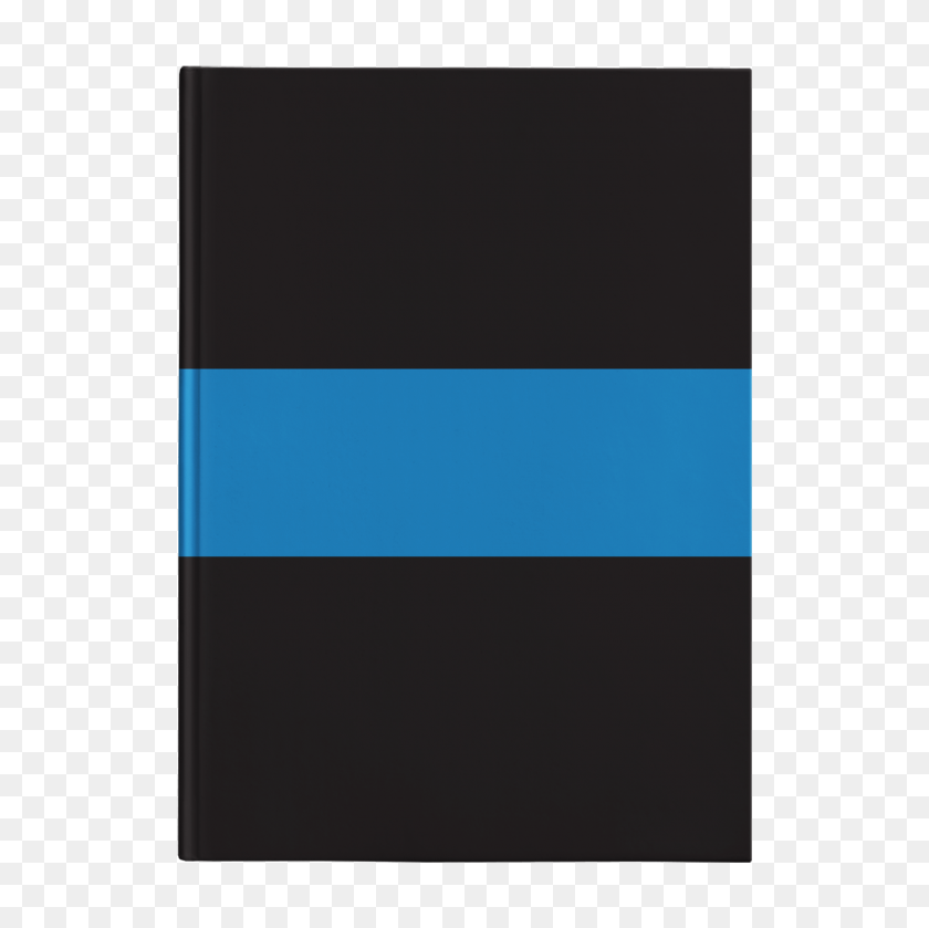 2000x2000 Thin Blue Line Journal Notebook - Thin Blue Line PNG