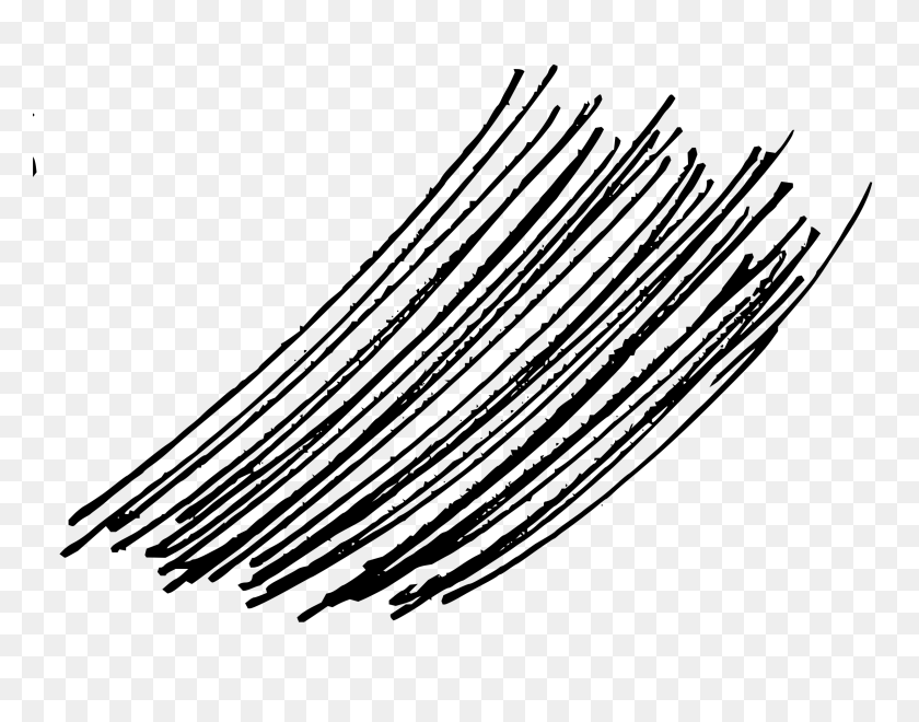 2400x1849 Thin Hair Lines Icons Png - Thin Line PNG