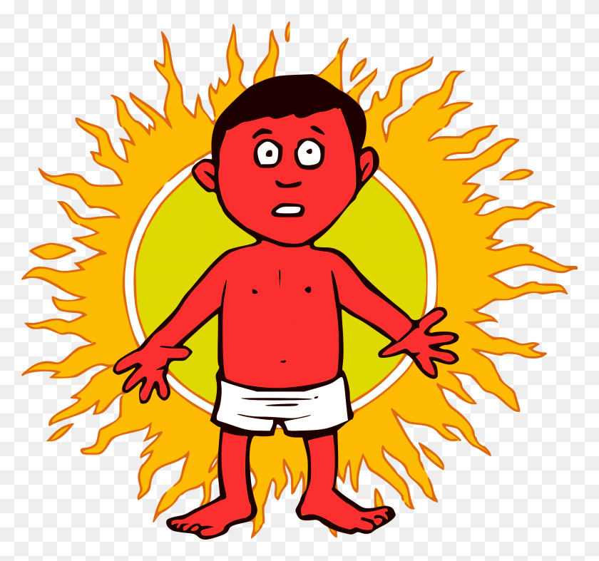 2400x2238 Thing People Who Sunburn Easily Know - Child Stealing Clipart