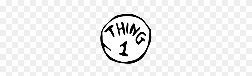 190x194 Thing Thing Thing And Thing Dr Seuss Hallo - Thing 1 And Thing 2 PNG