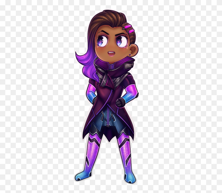 600x670 Things To Remember - Overwatch Sombra PNG