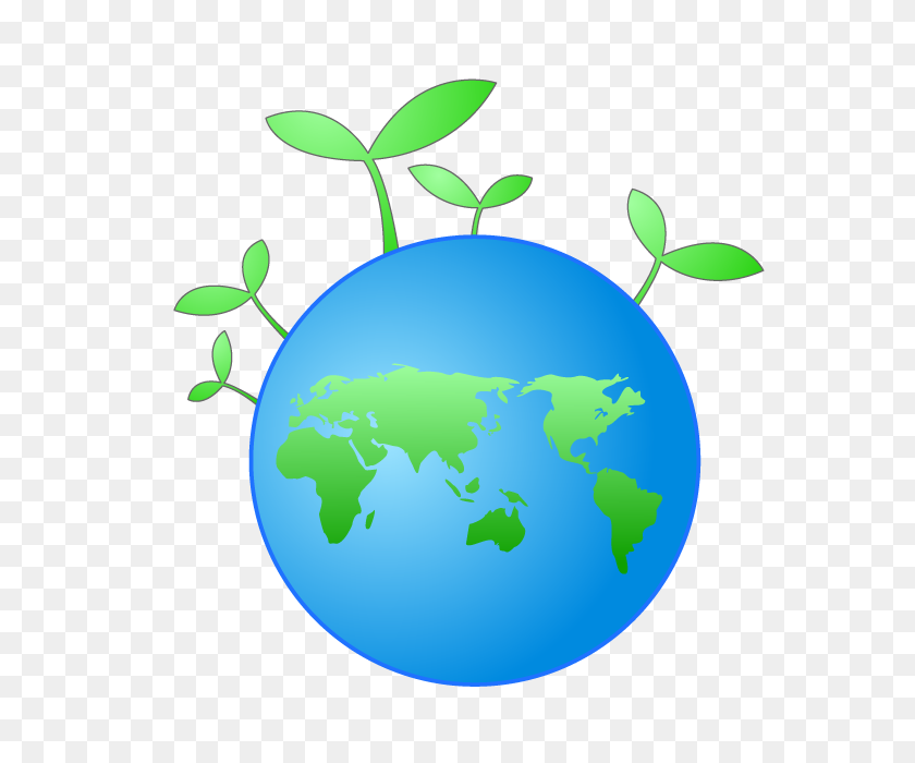640x640 Think About Eco Global Environment World Map Grass Water - Global Clipart