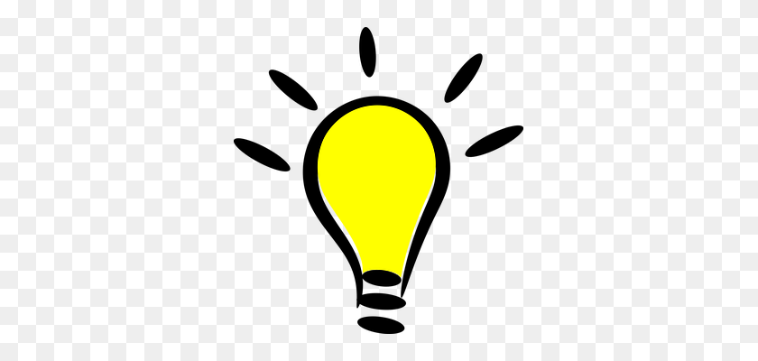 321x340 Think Clipart Lightbulb - Think About It Clipart
