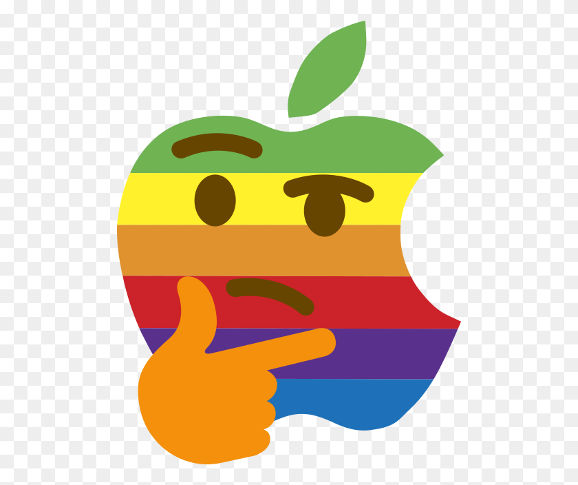 500x644 Think Different - Thonk PNG