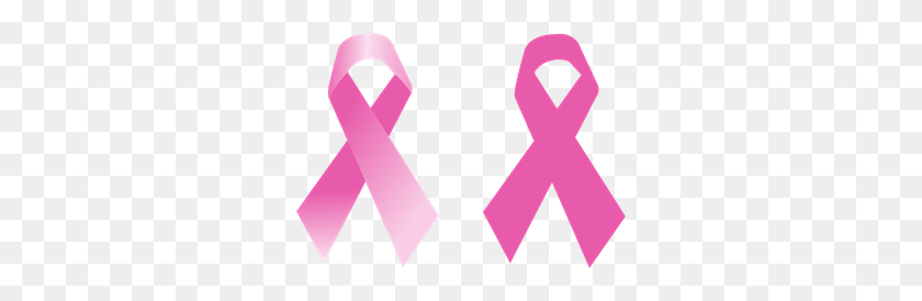300x214 Think Pink Ribbon Clipart Free Clipart - Breast Cancer Clip Art